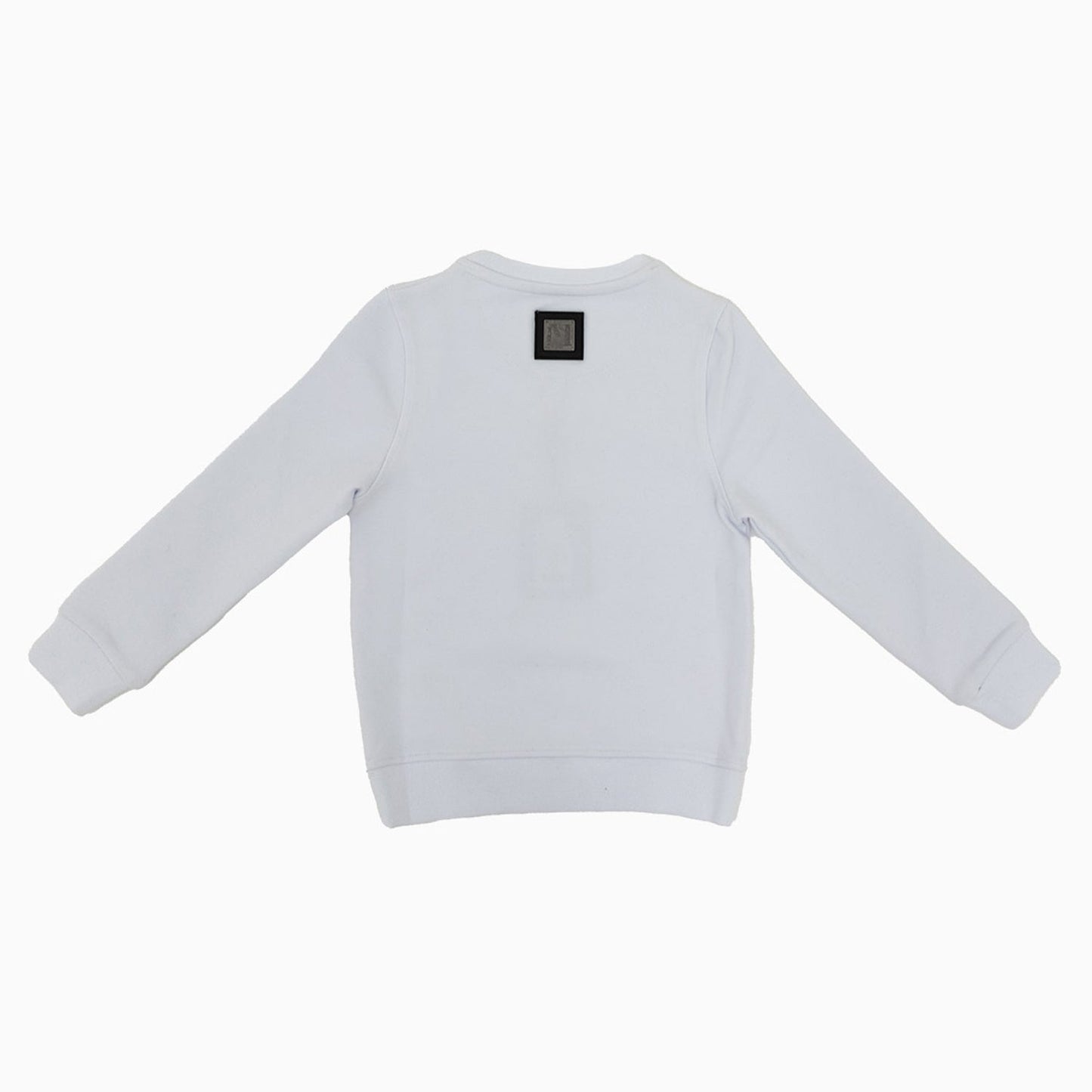 Kid's Gradient Text Crew Neck Sweatshirt