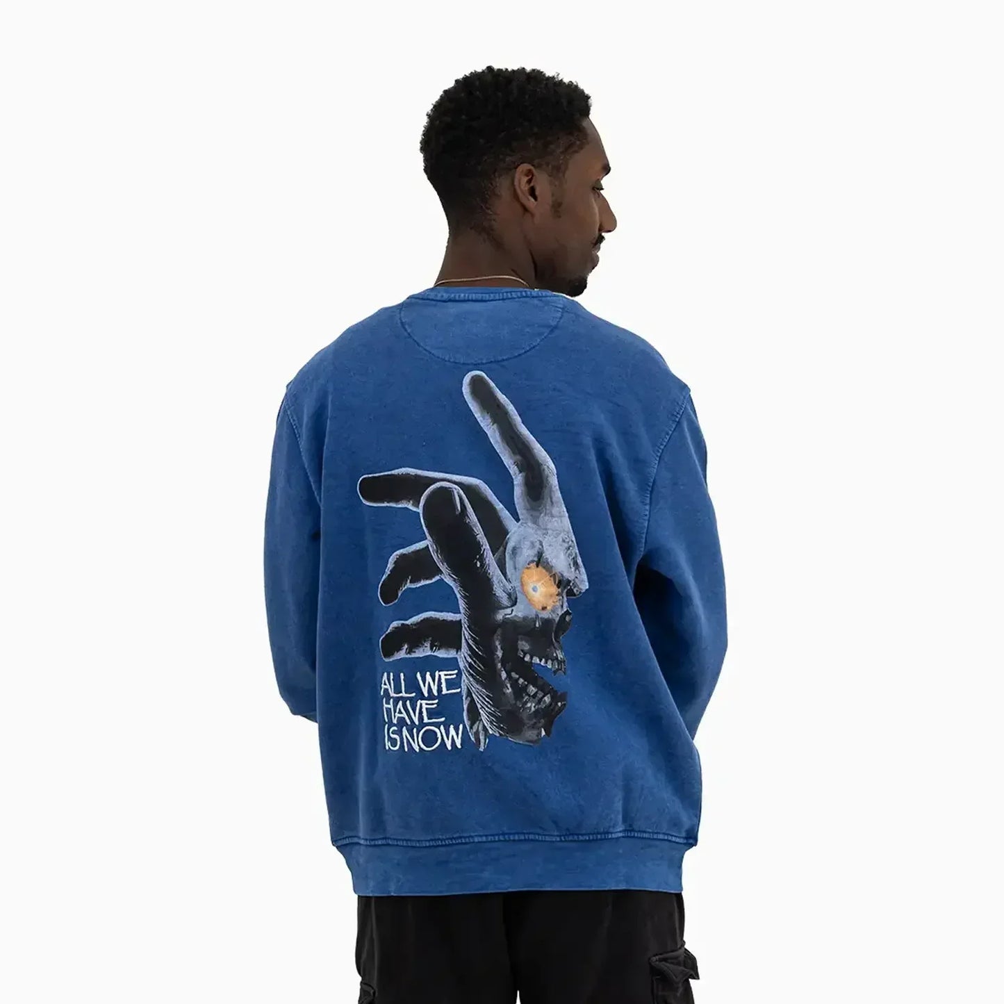 Men's All We Have Is Now Crew Neck Sweatshirt