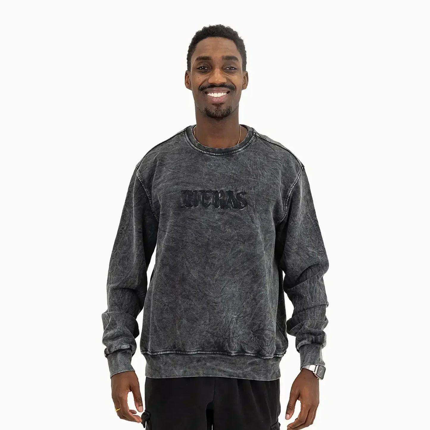 Men's Black Knight Crew Neck Sweatshirt