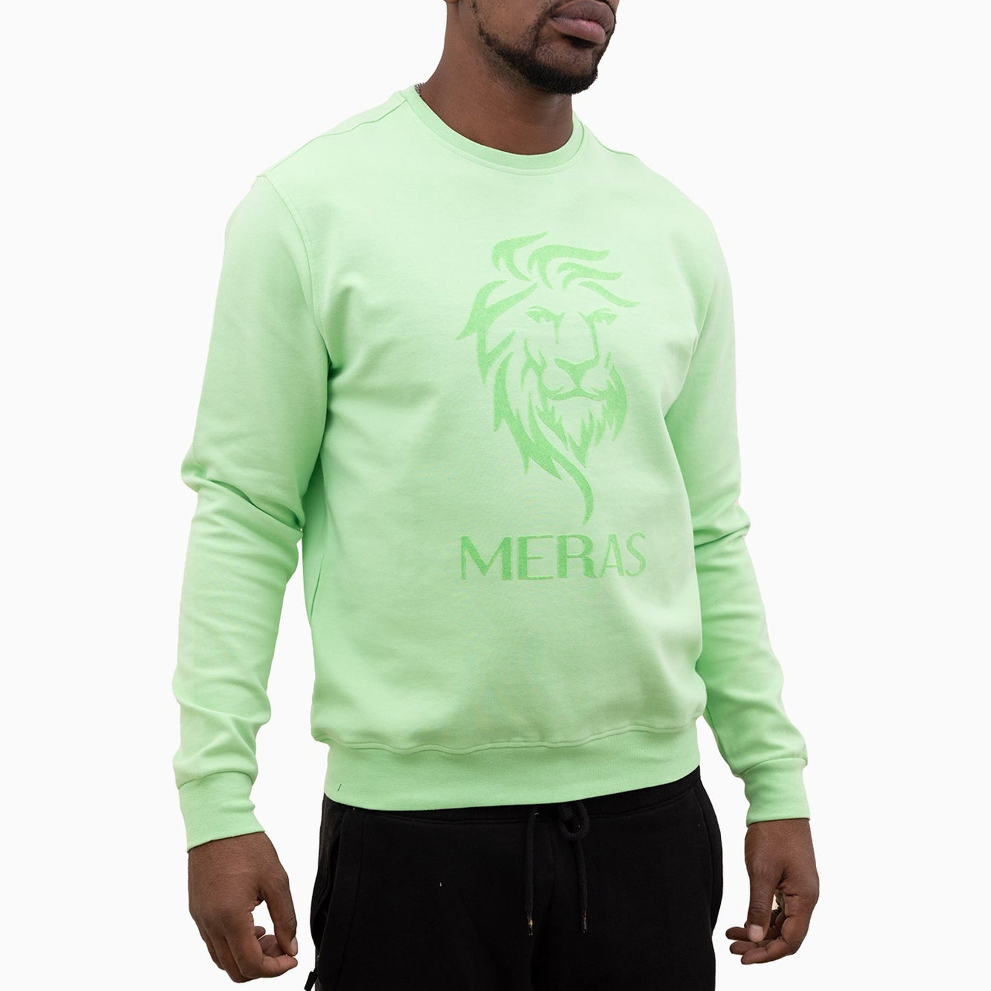 Men's Lion Crew Neck Sweatshirt