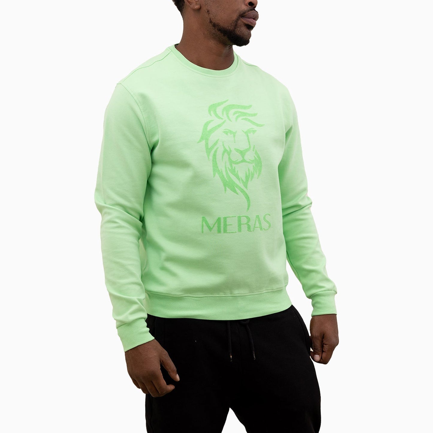 Men's Lion Crew Neck Sweatshirt