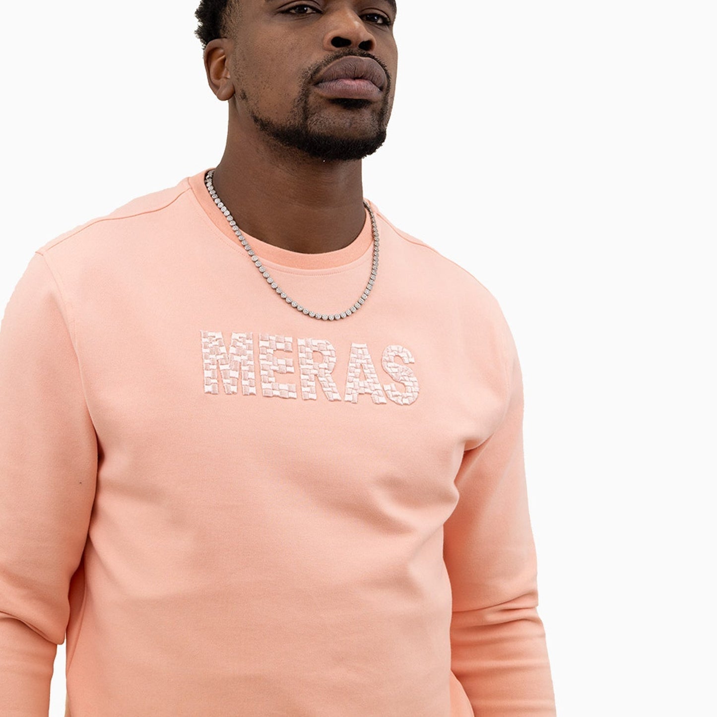 Men's Embroidery Crew Neck Sweatshirt