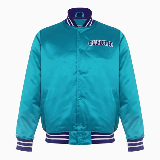 Kid's Charlotte Hornets Heavyweight NBA Satin Jacket