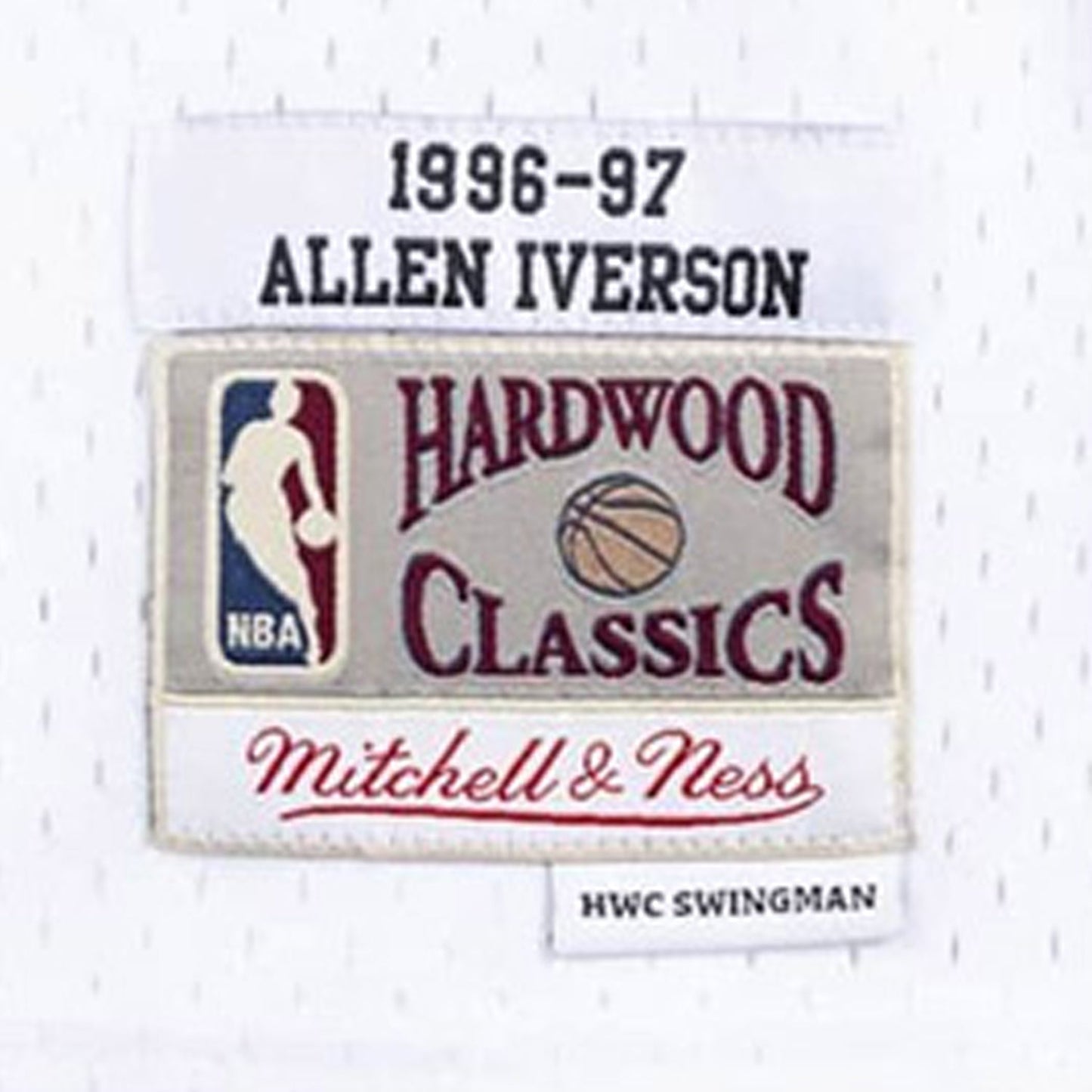 Swingman Allen Iverson Philadelphia 76Ers NBA 1996-97 Jersey
