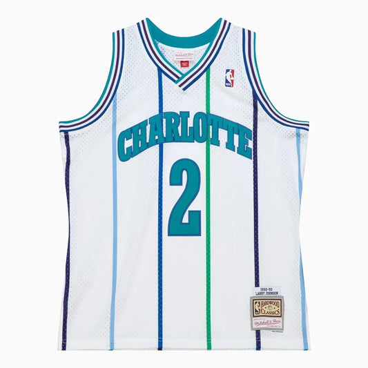 Swingman Larry Johnson Charlotte Hornets NBA 1992 Jersey