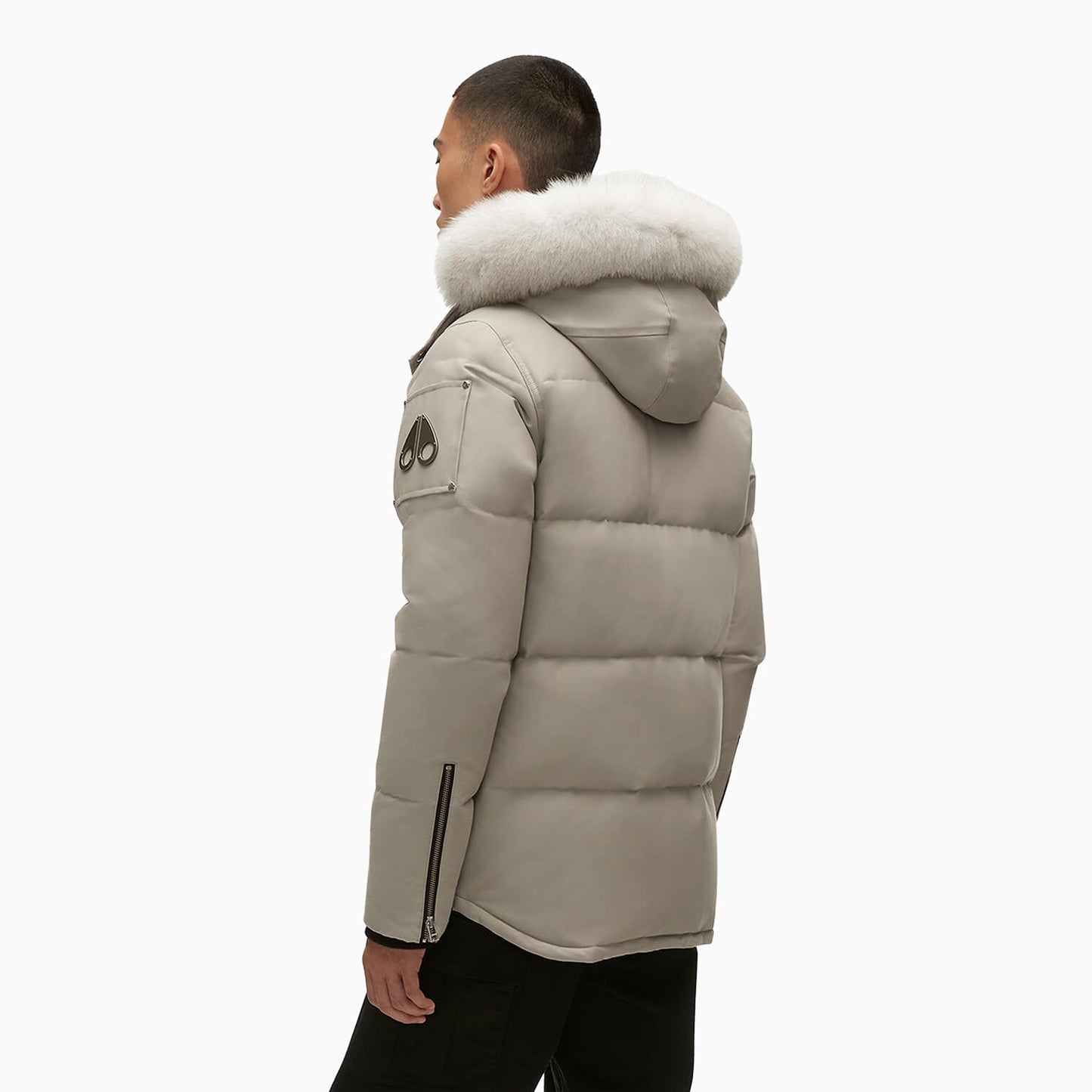 Men's 3Q Fur Puffer Jacket