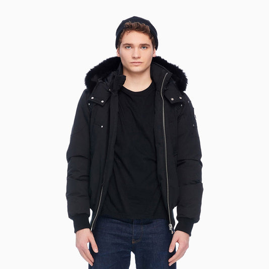 Men's Ballistic Hooded Full Zip Bomber Jacket