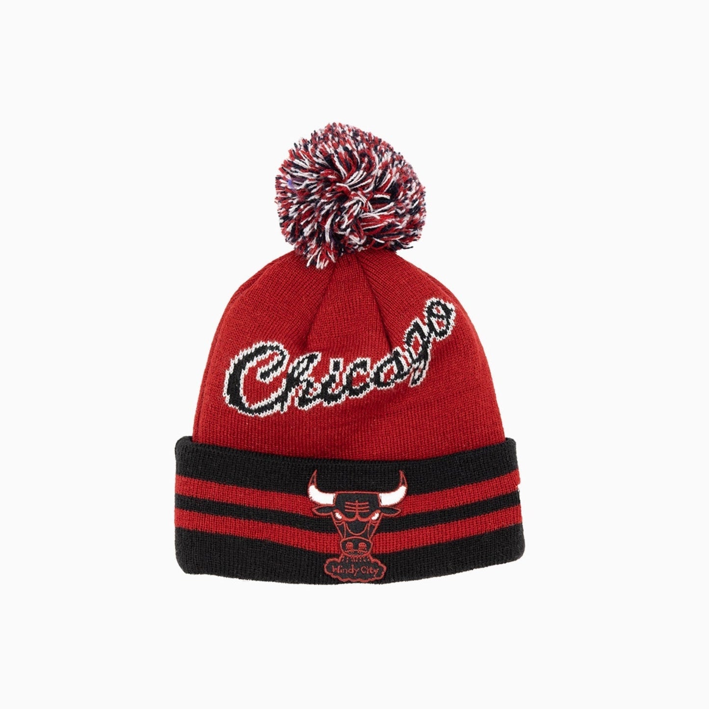 Kid's Chicago Bulls NBA Pom Beanie Knit Hat