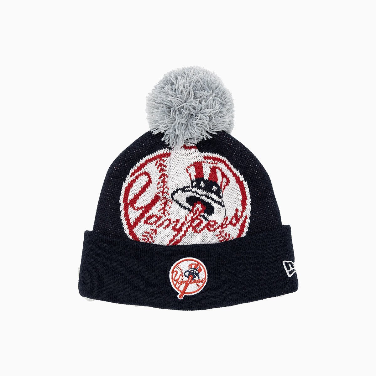 Kid's New York Yankees MLB Pom Beanie Knit Hat