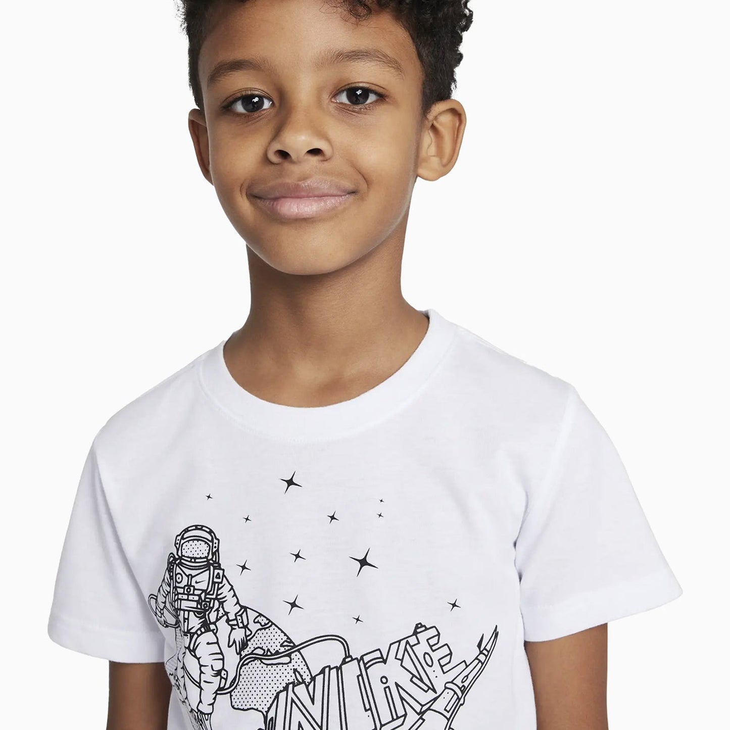 Kid's Satelite Graphics Short Sleeve T-Shirt