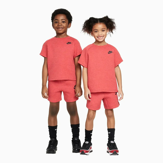 Kid's Sportswear Tech Fleece 2-Piece Knit Shorts Set