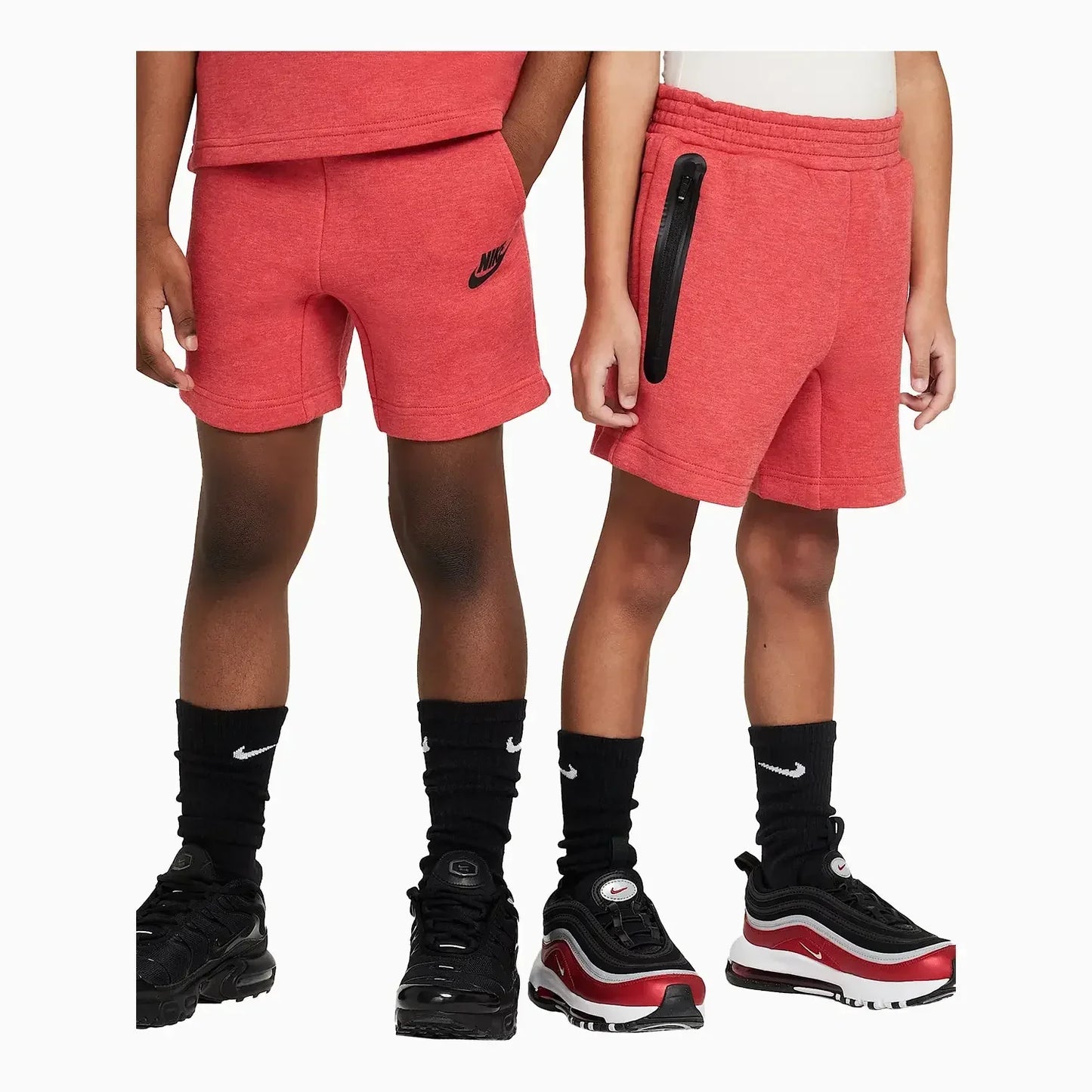 Kid's Sportswear Tech Fleece 2-Piece Knit Shorts Set