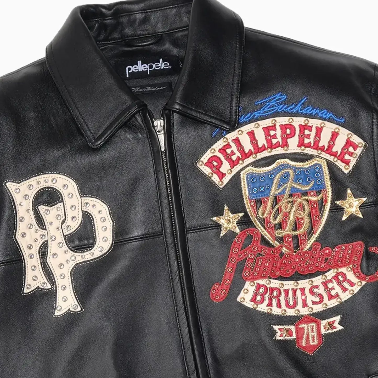 Men's American Bruiser Leather Jacket