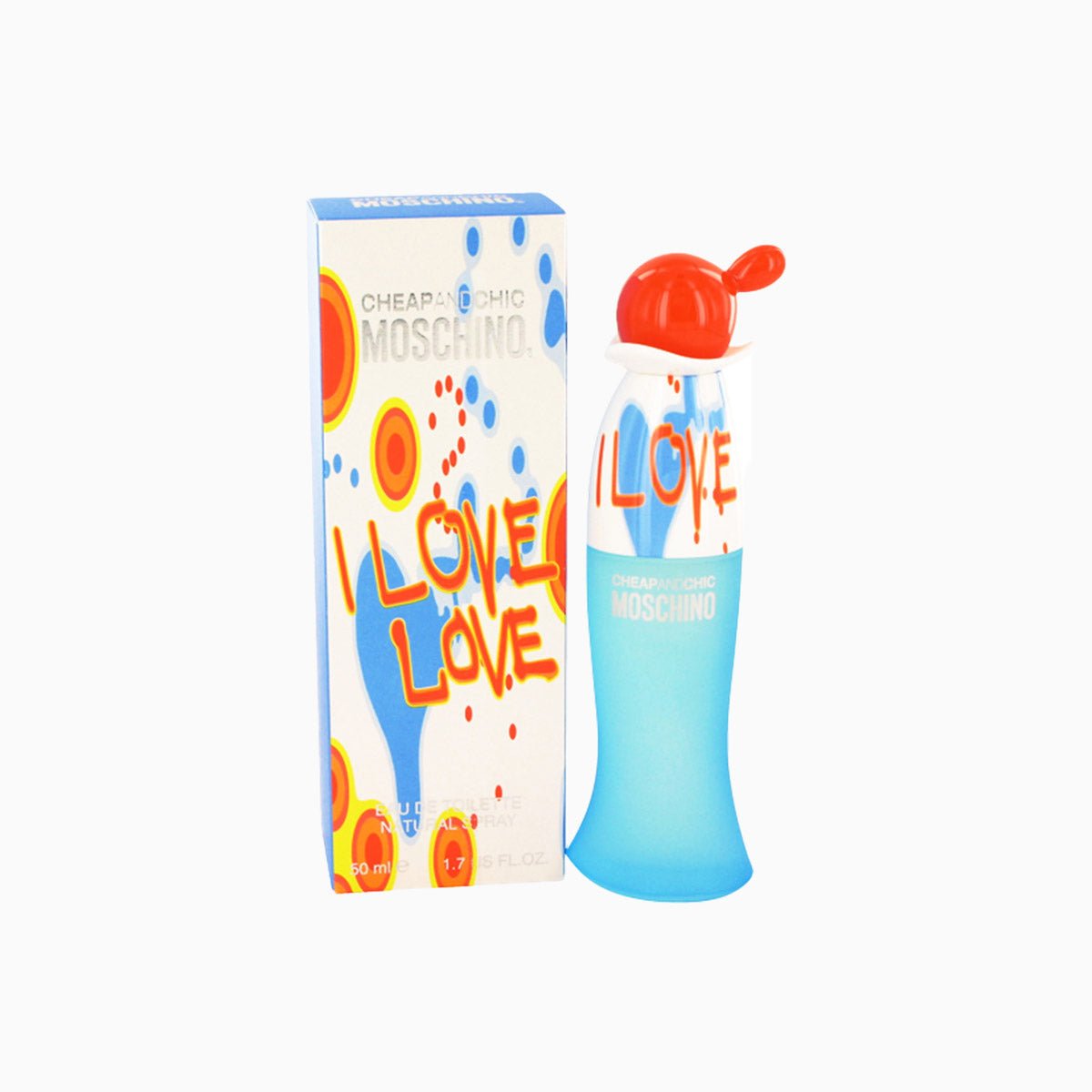 Women's Moschino I Love Love EDT Spray 3.4 Oz