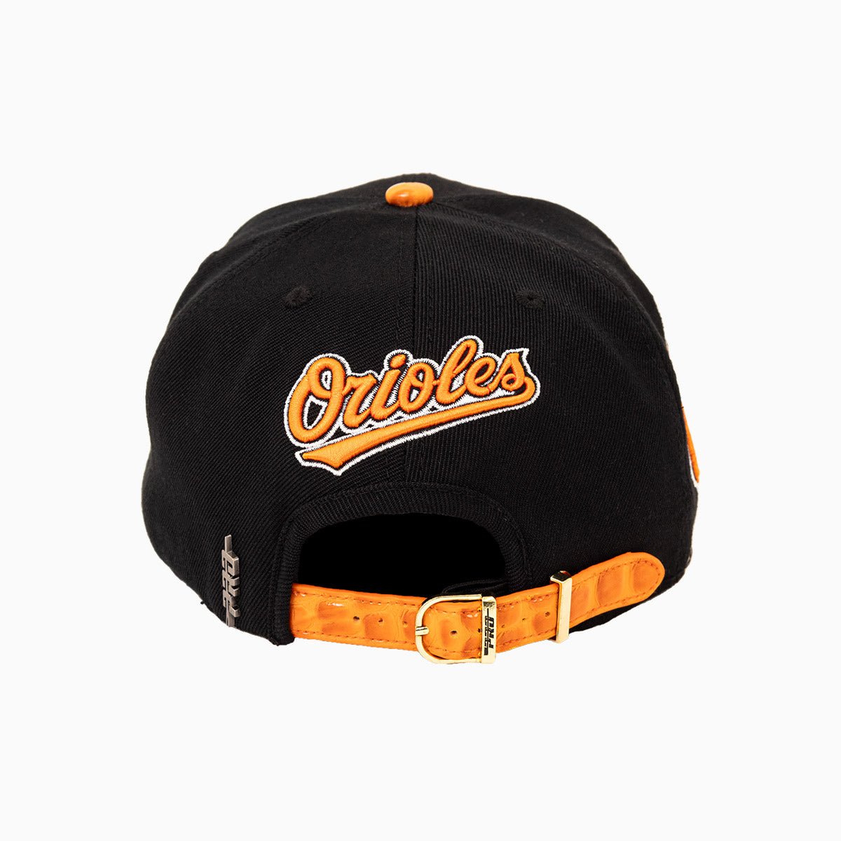 Baltimore Orioles MLB Leather Visor Snapback Hat