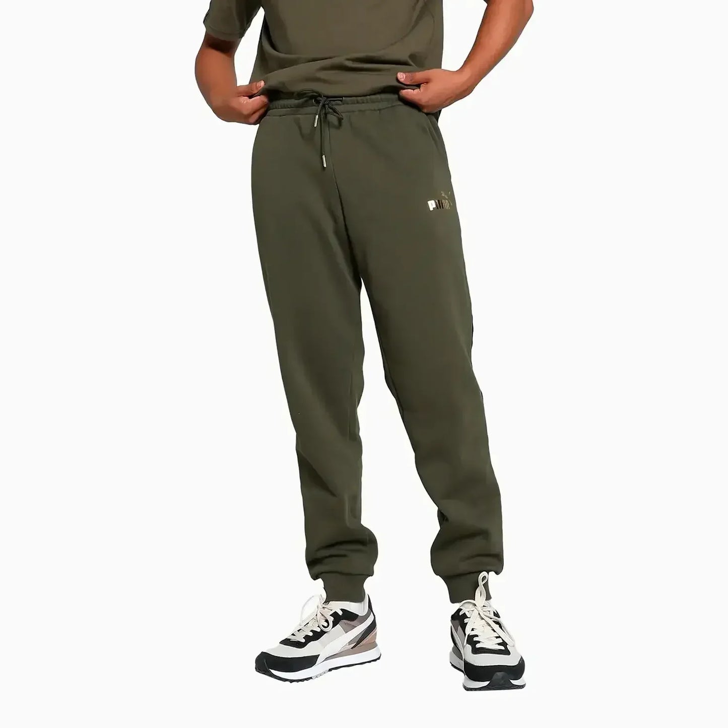 Men's ESS Tape Minimal Gold Outfit