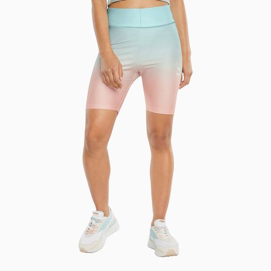 Women's Gloaming AOP Tight Shorts