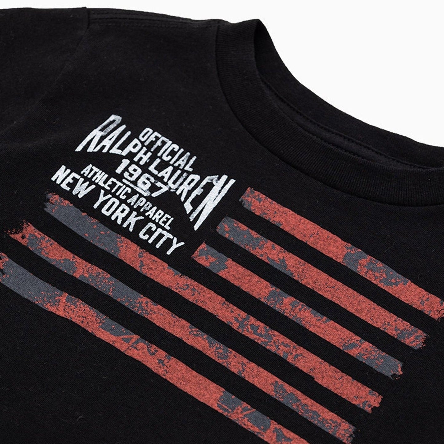 Kid's Flag Graphic Short Sleeves T Shirt