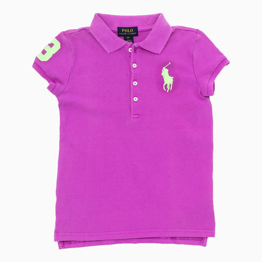 Kid's Stretch Mesh Polo Shirt