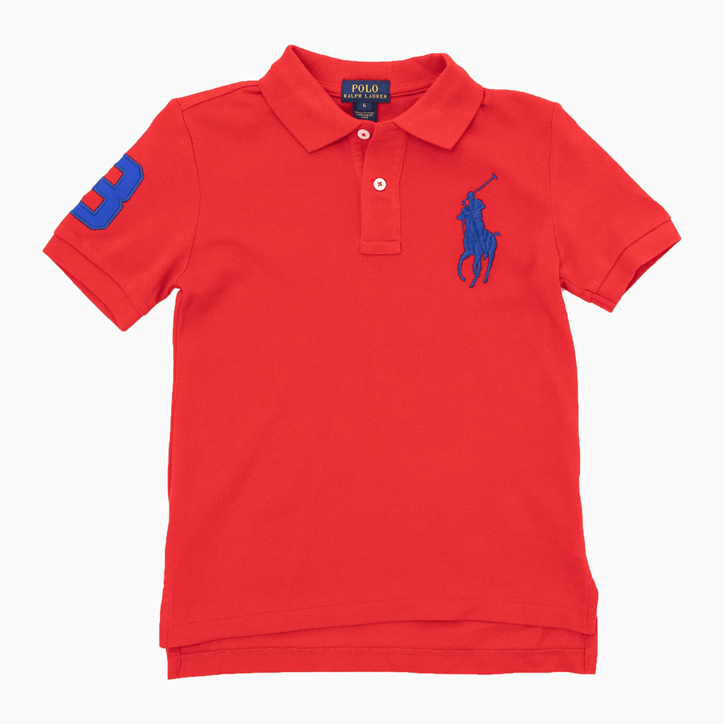 Kid's Stretch Mesh Polo Shirt
