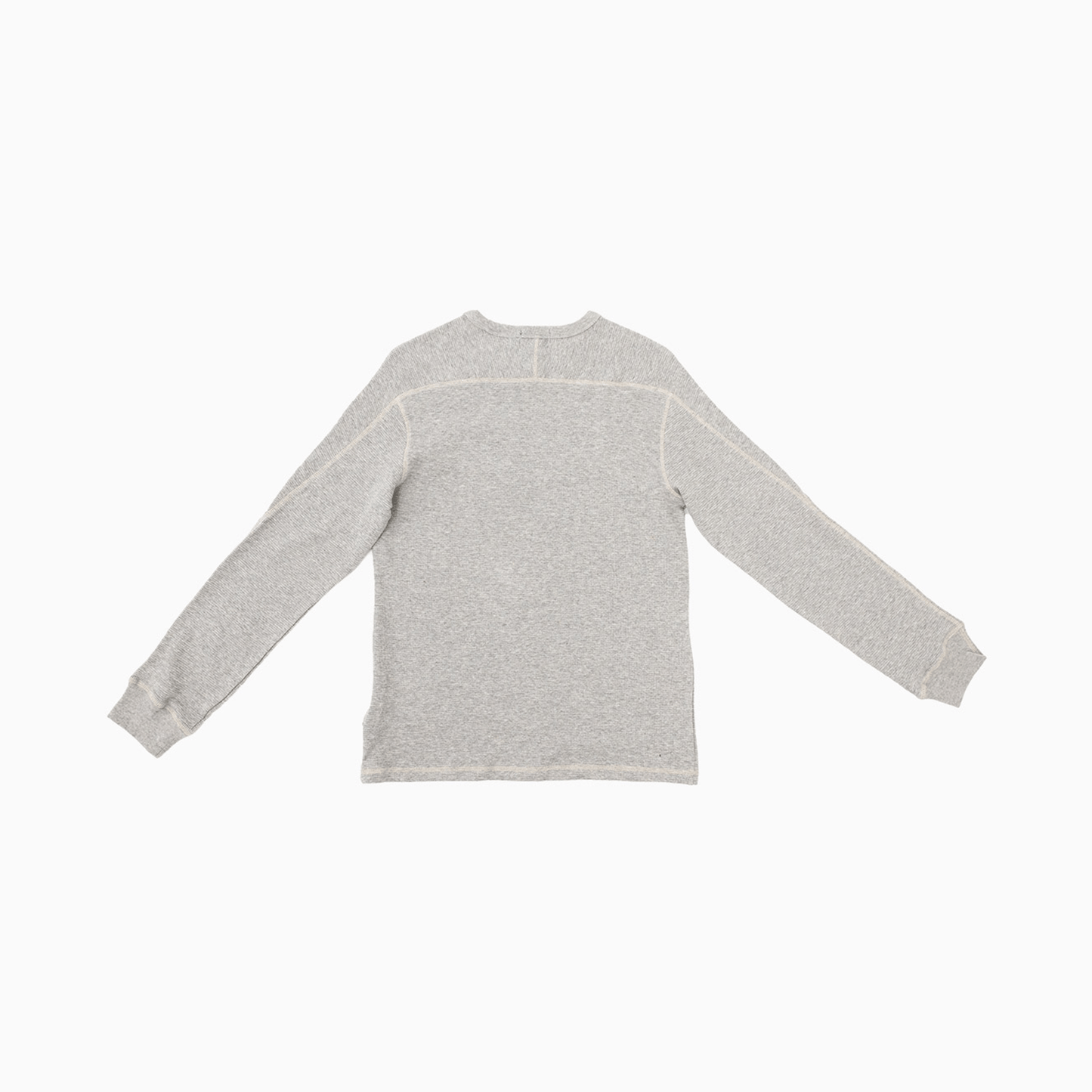 Kid's Waffle Knit Long Sleeve Crew Neck Shirt