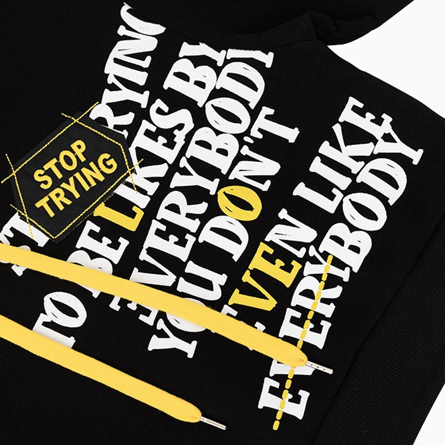 Women's Fleece Crop Graphic Pull Over Hoodie