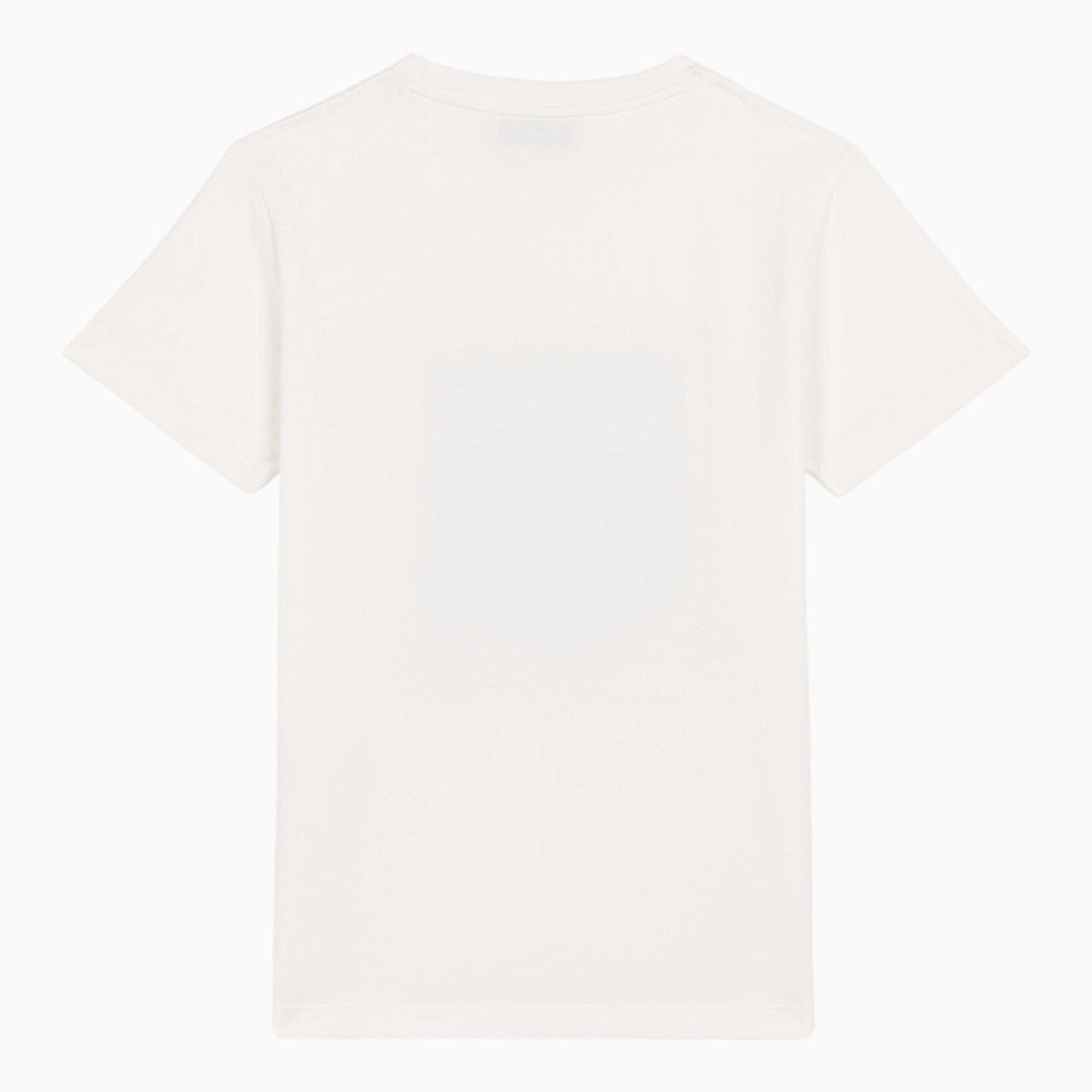 Kid's Animalier Photograph Print Applique T Shirt