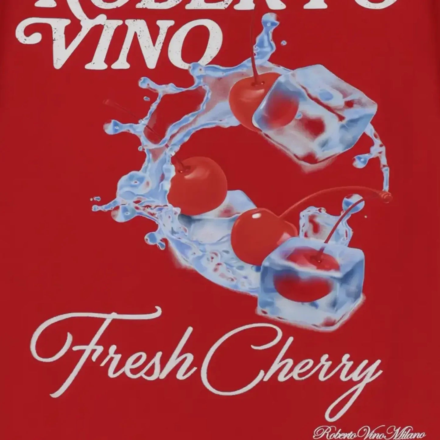 Men's Fresh Cherry Crew Neck T-Shirt