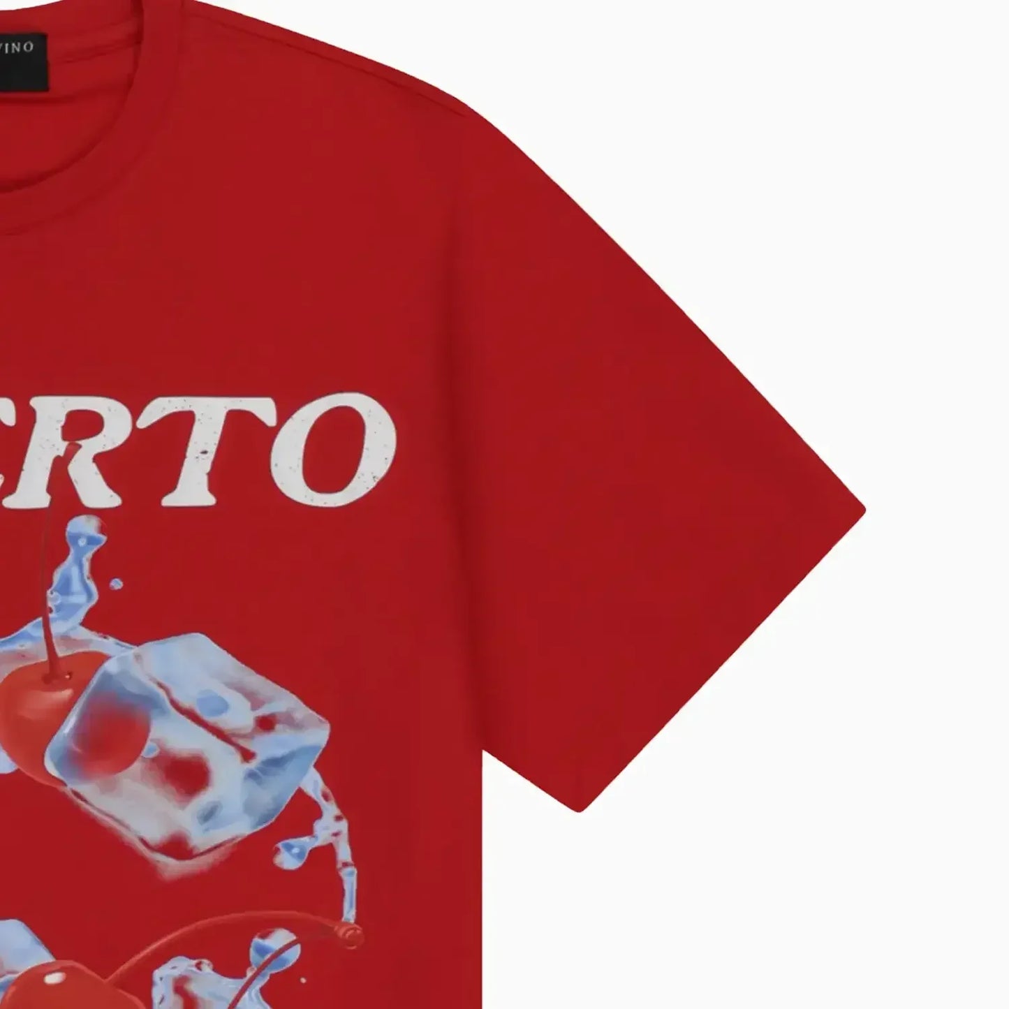 Men's Fresh Cherry Crew Neck T-Shirt