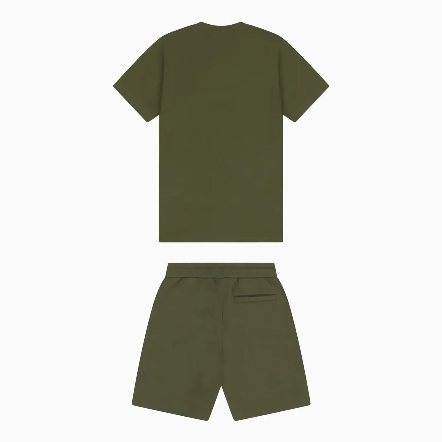 Men's Olive Green Logo Patch Co-Ord Set