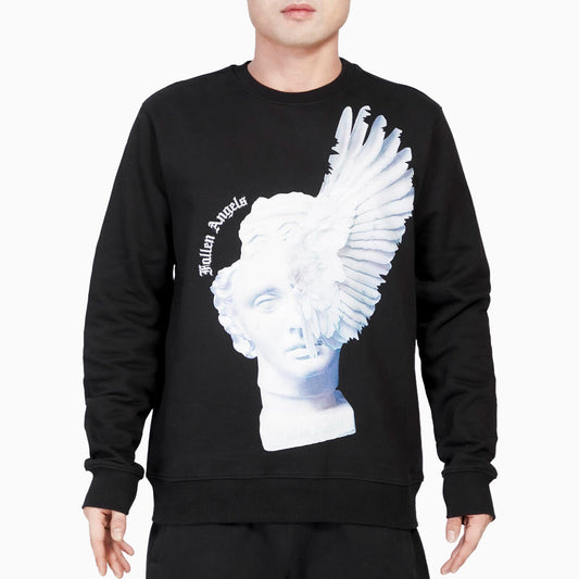 Men's Fallen Angel Sculpture Sweatshirt