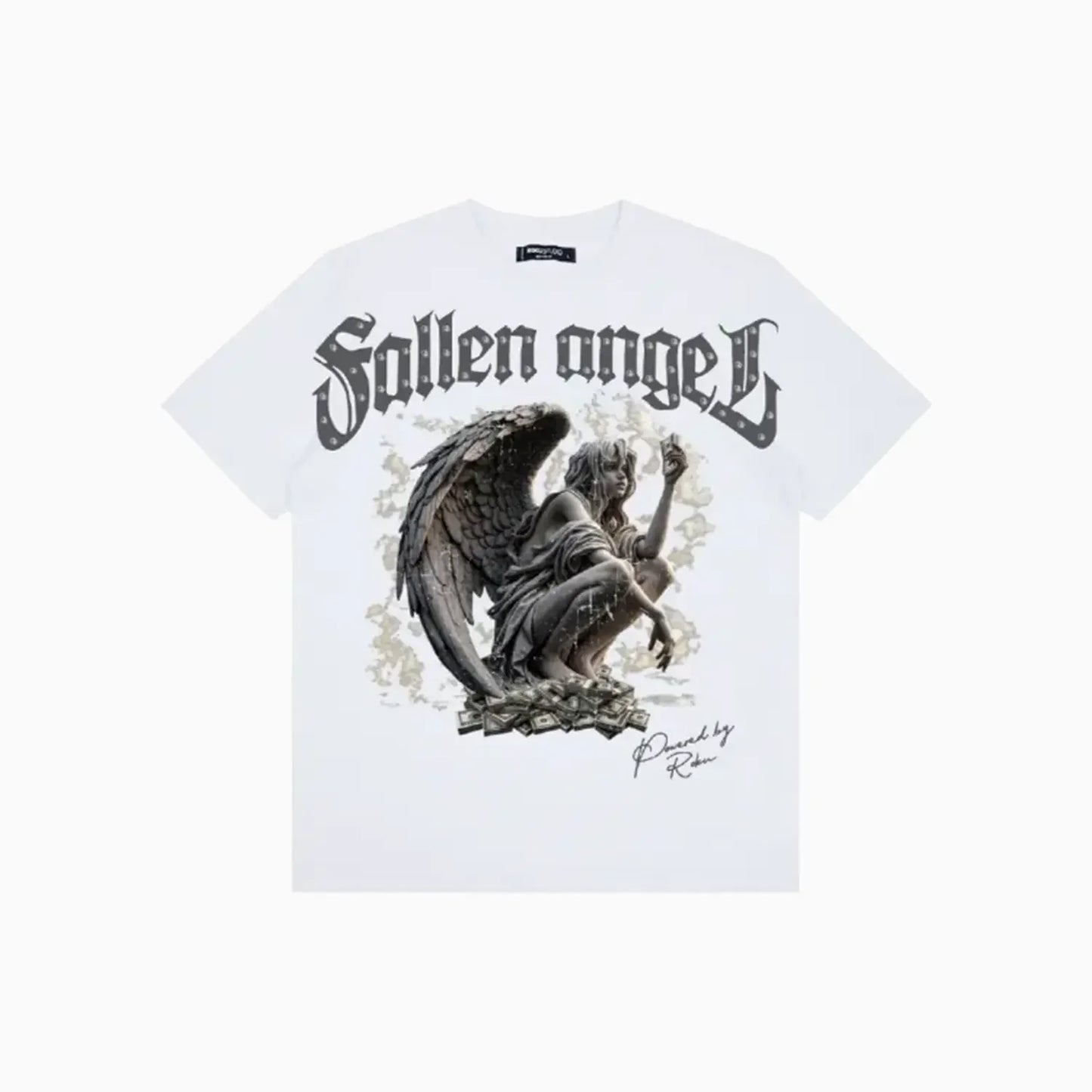 Men's Fallen Angel Studded T-Shirt