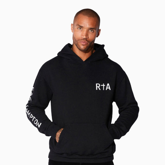 Men's Blue Logo Pull Over Hoodie