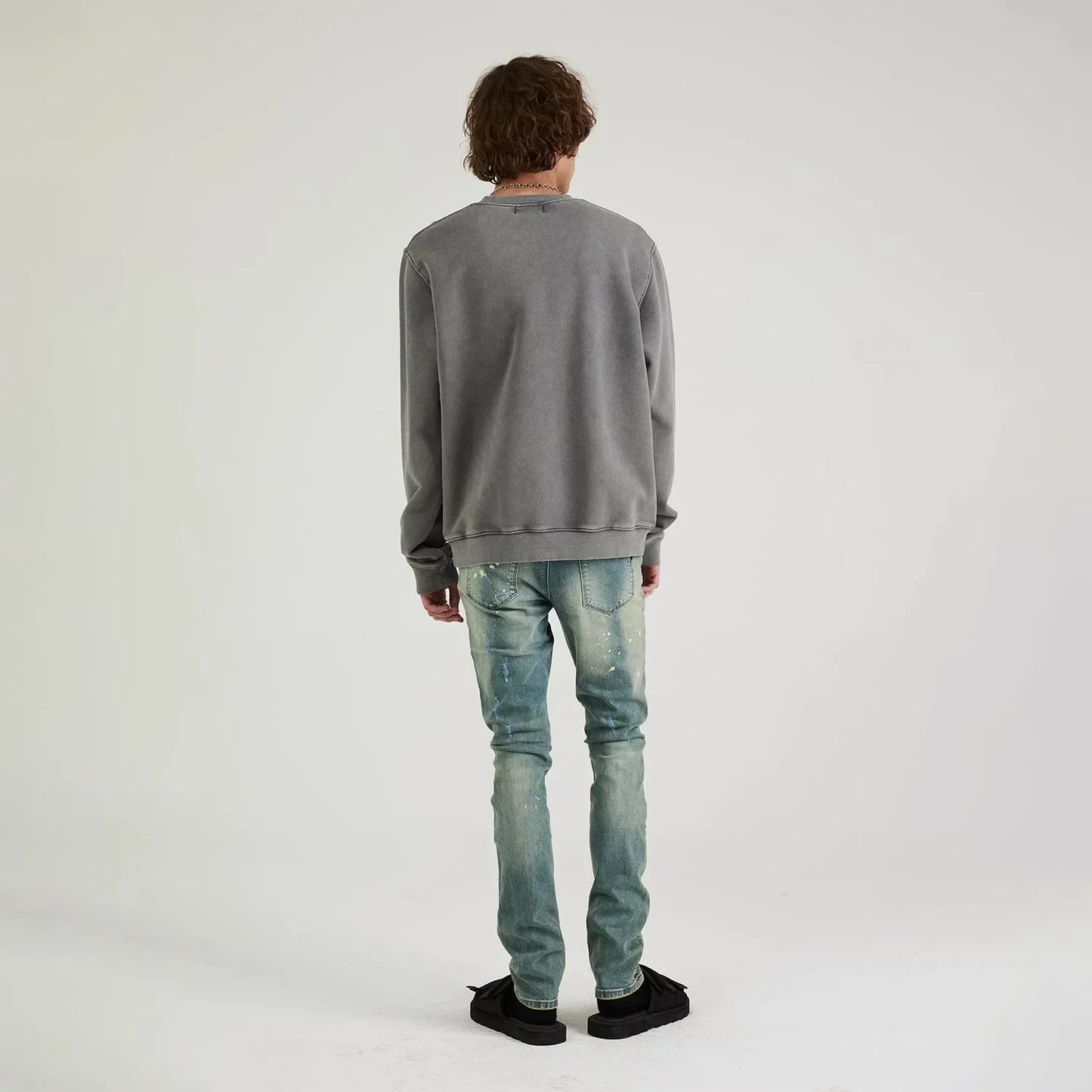 Men's Charles Cracked Logo Sweatshirt