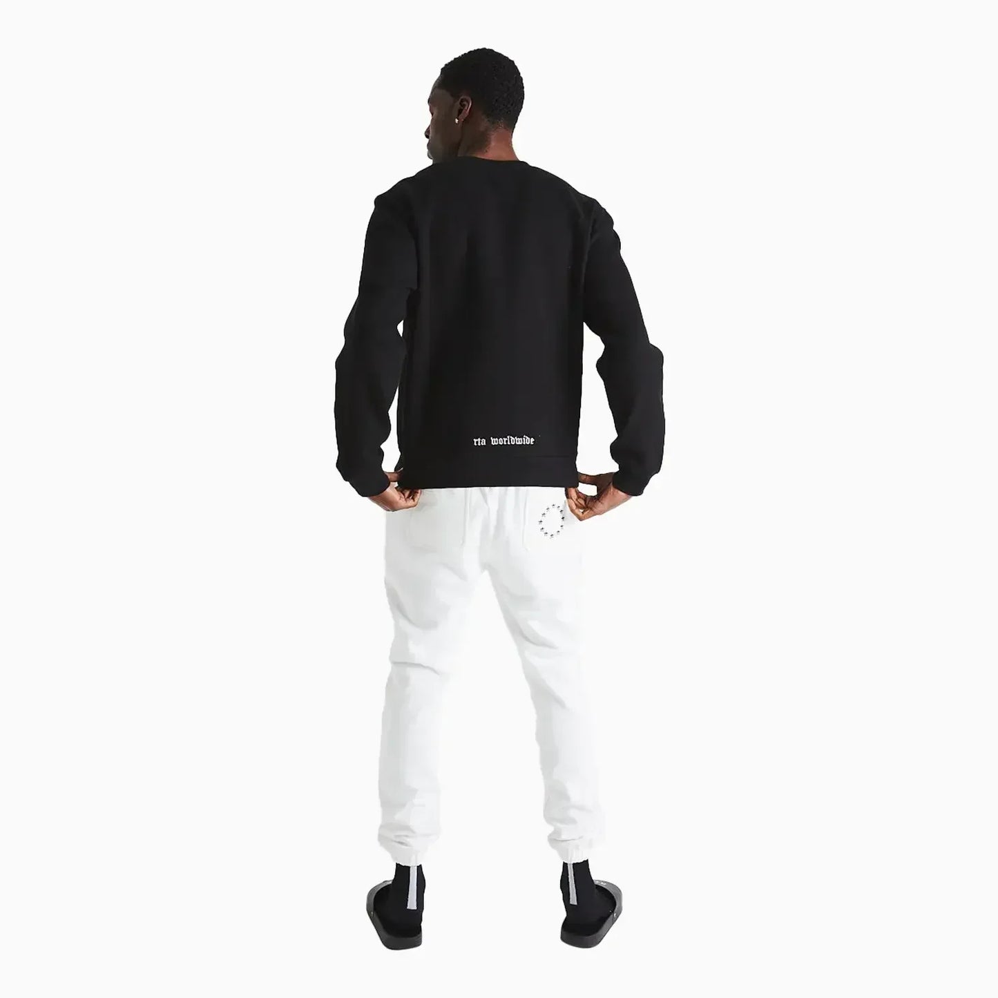 Men's Charles RTA Black Gothic Sweatshirt