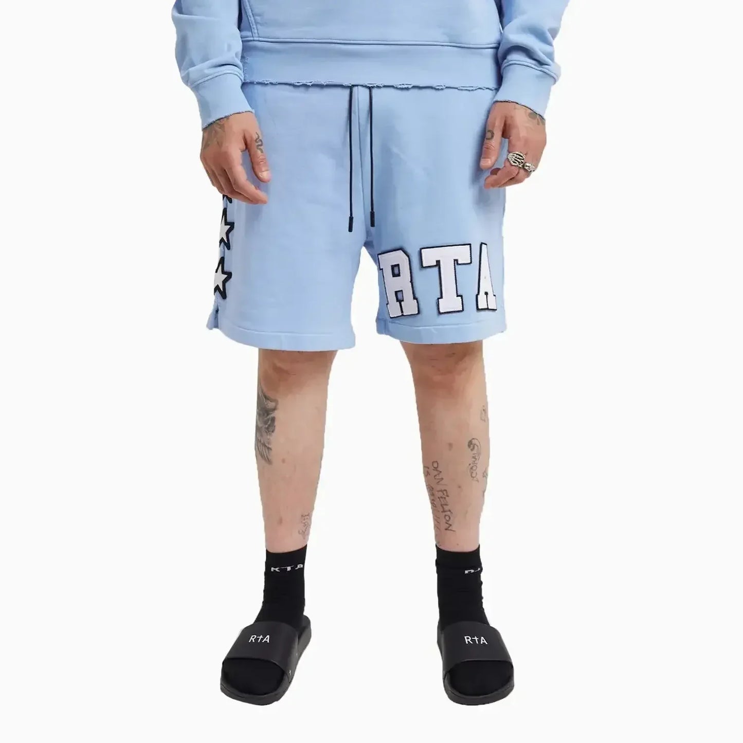 Men's Clyde Sky Blue Collegiate Shorts