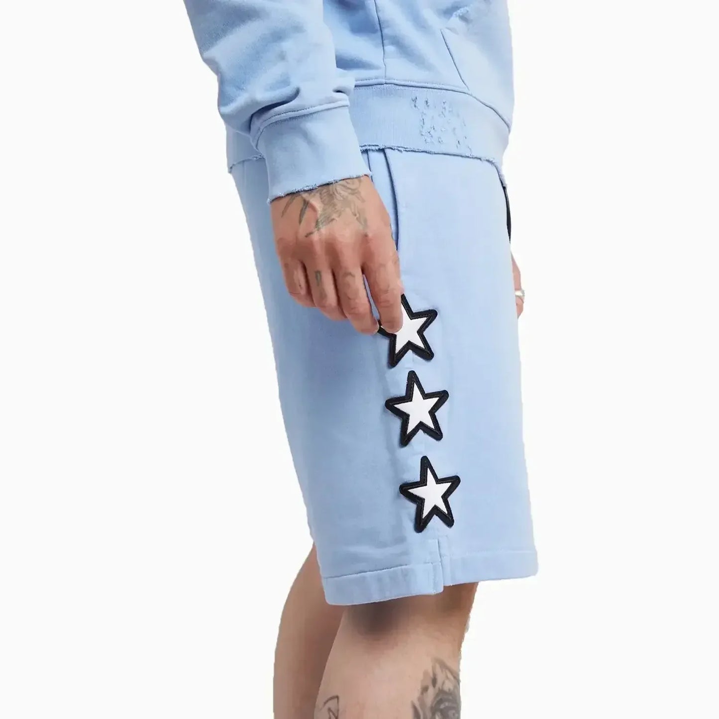 Men's Clyde Sky Blue Collegiate Shorts