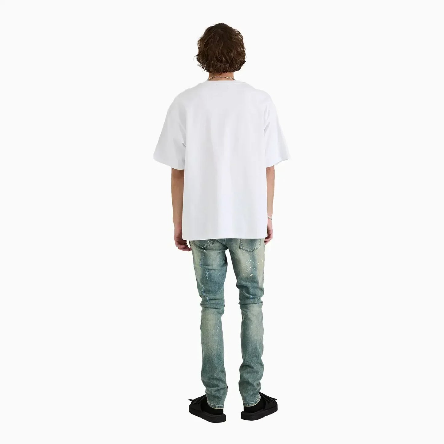 Men's Colin Etched Monogram Crew T-Shirt