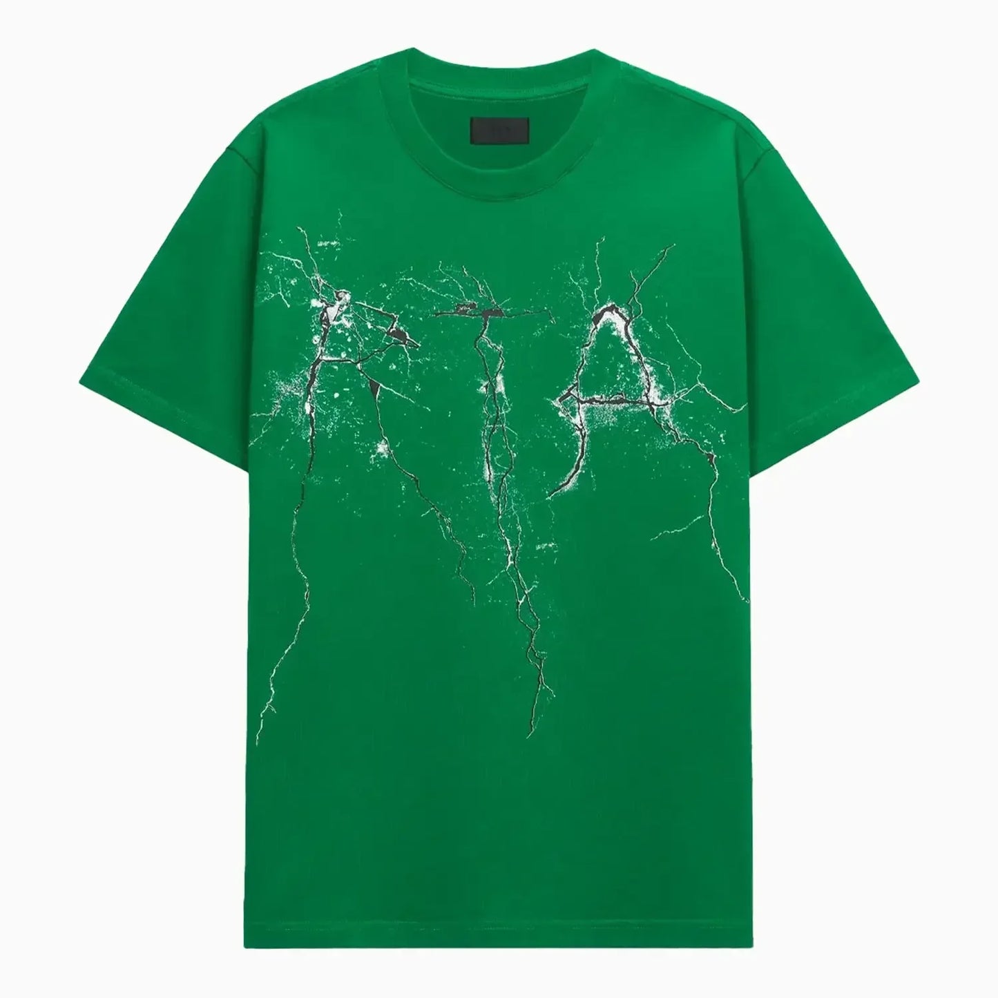 Men's Liam Green Cracked Logo T-Shirt