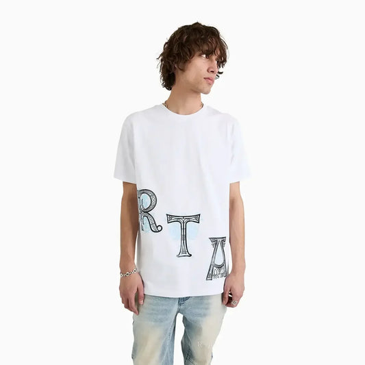 Men's Liam Illuminated Diagonal Logo Crew T-Shirt