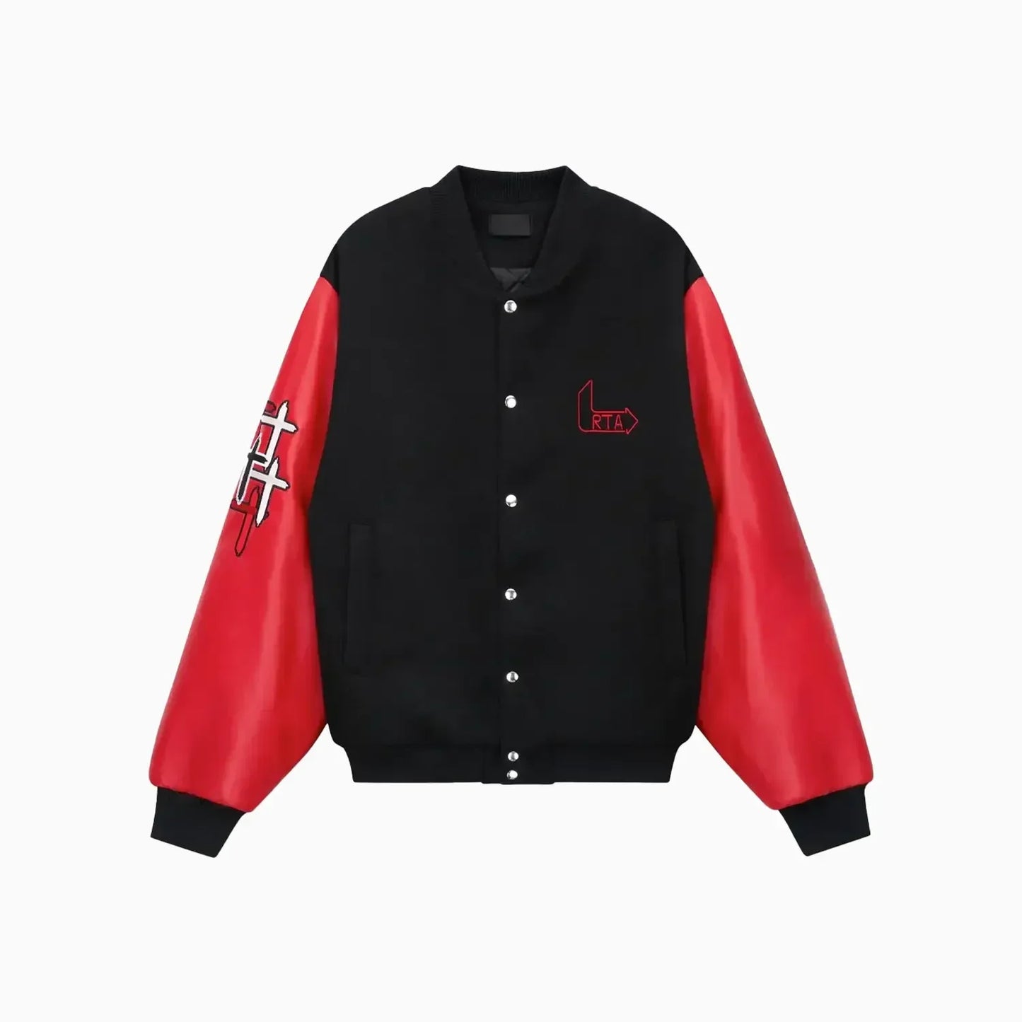 Men's Marty Script Logo Varsity Jacket