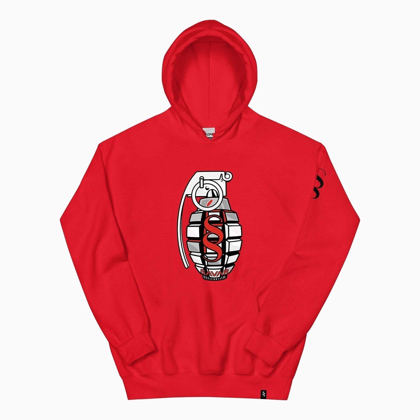 Men's Grenade Graphic Pull Over Hoodie