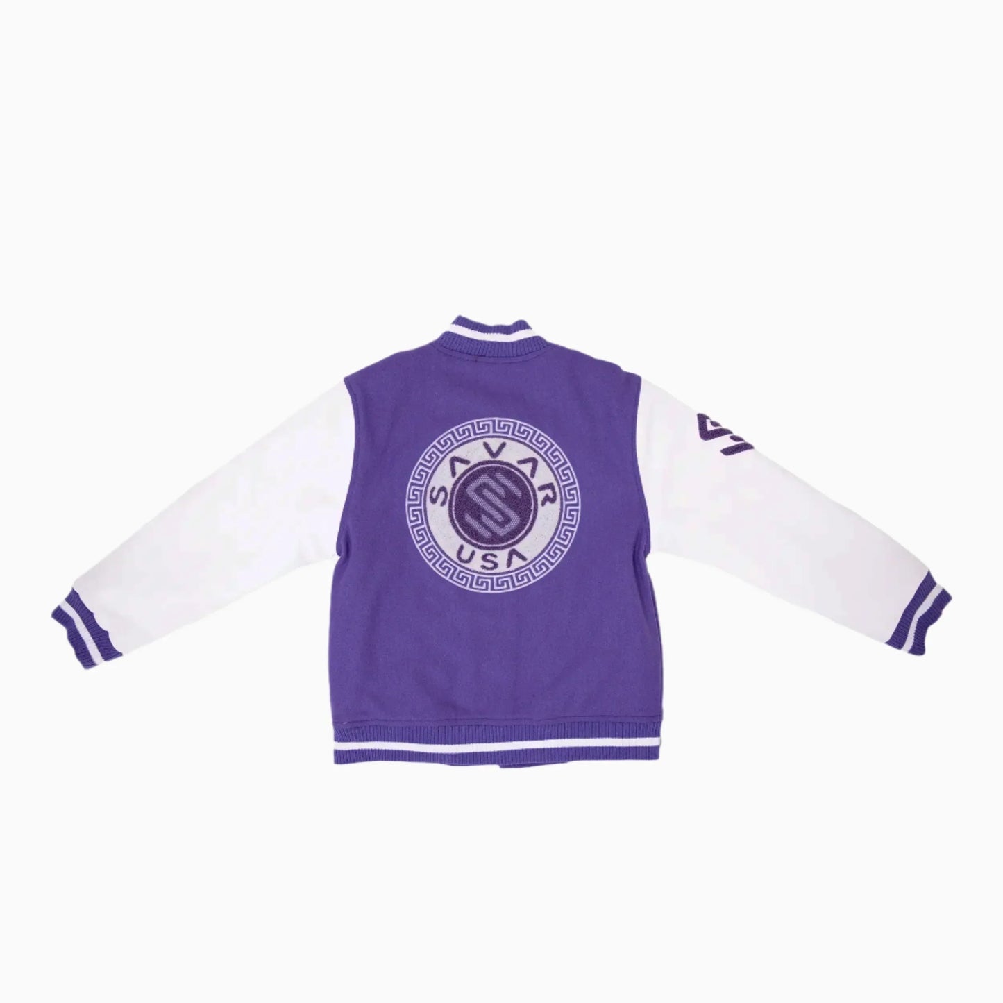 Kid's Circle Wool Varsity Jacket