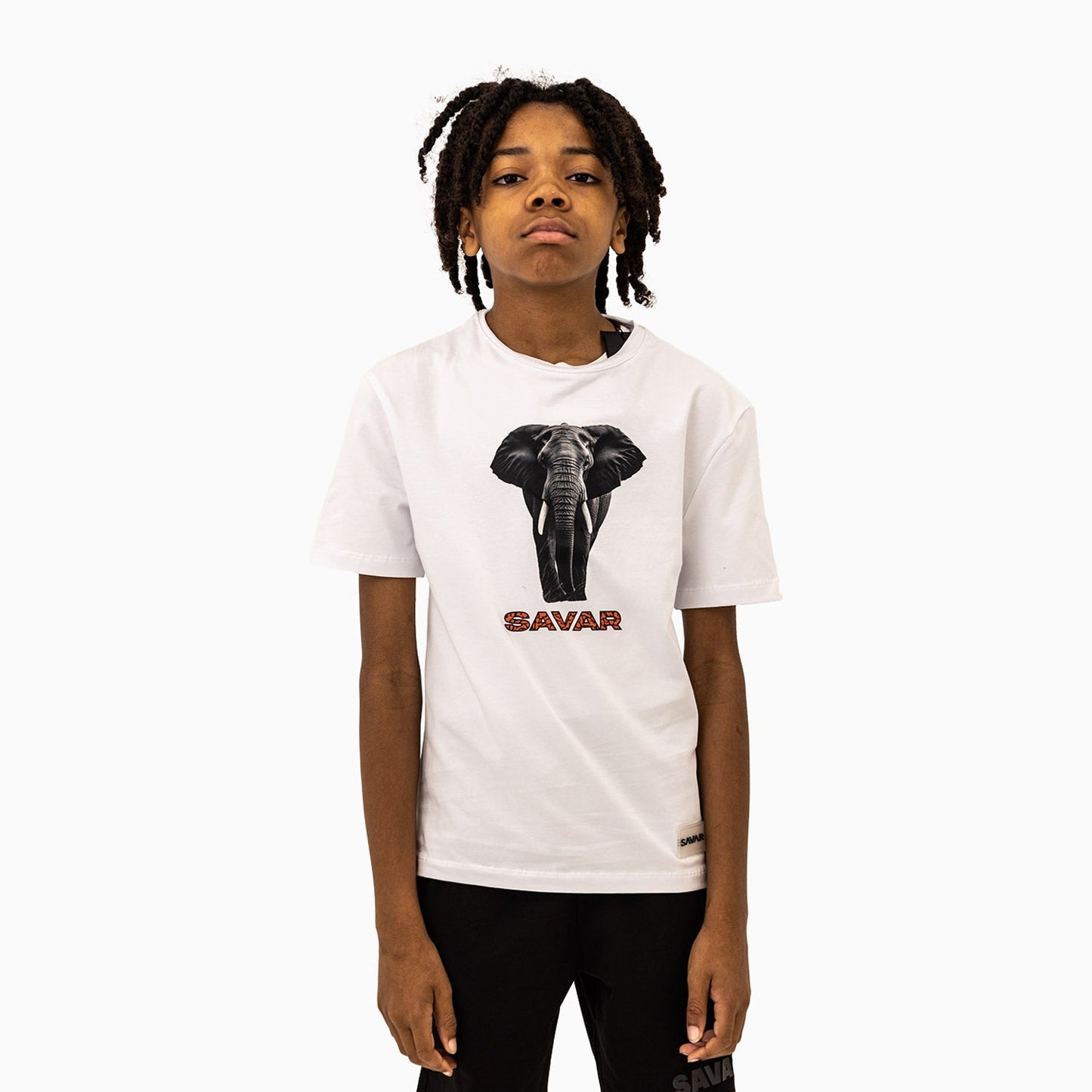 Kid's Elephant Logo Short Sleeve T-Shirt