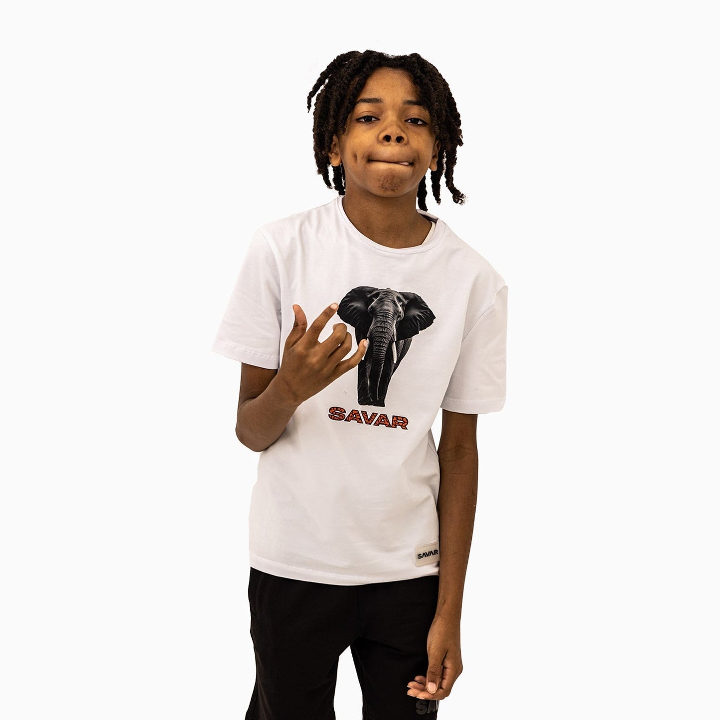 Kid's Elephant Logo Short Sleeve T-Shirt