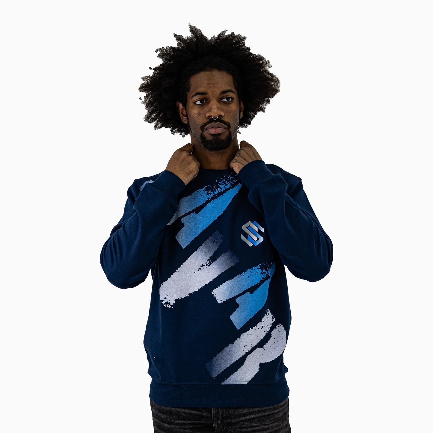 Men's AOP Crew Neck Sweatshirt