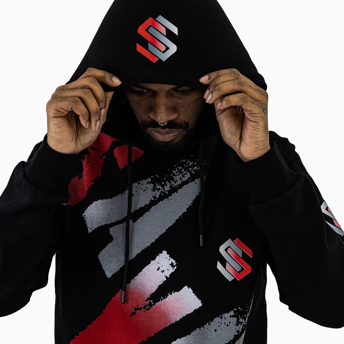 Men's Aop Pull Over Hoodie