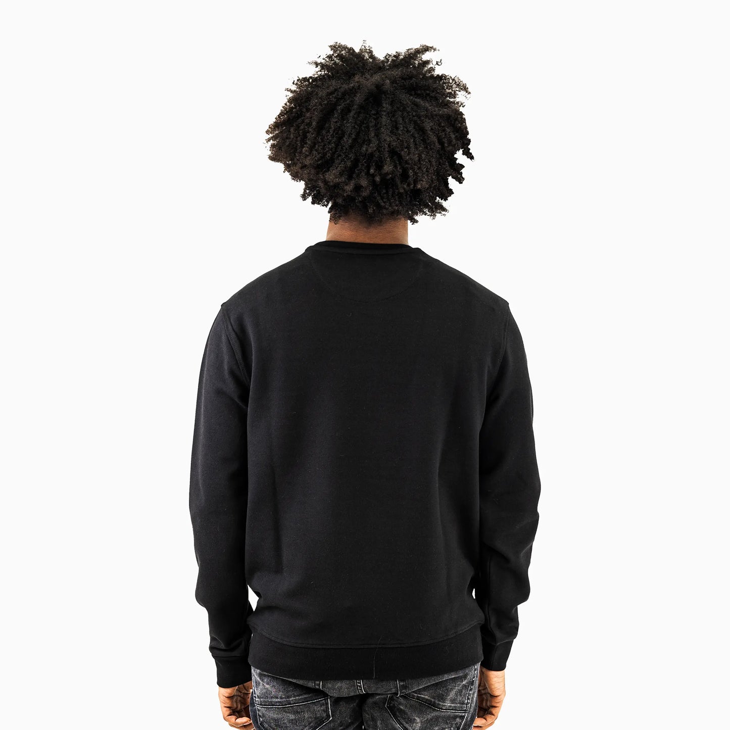 Men's Glitter Crew Neck Sweatshirt