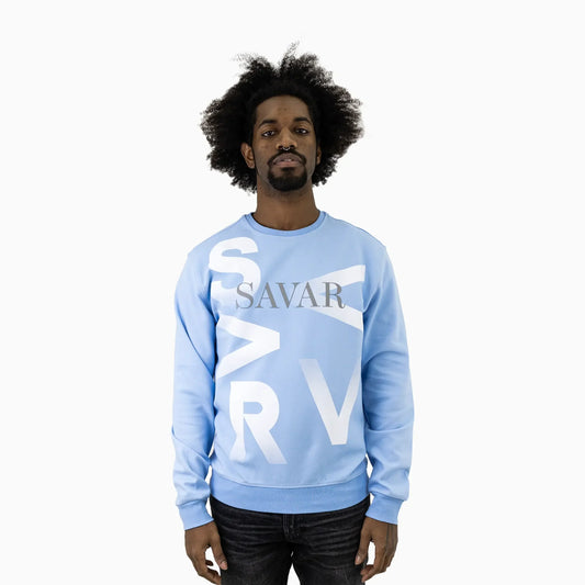 Men's Gradient Crew Neck Sweatshirt