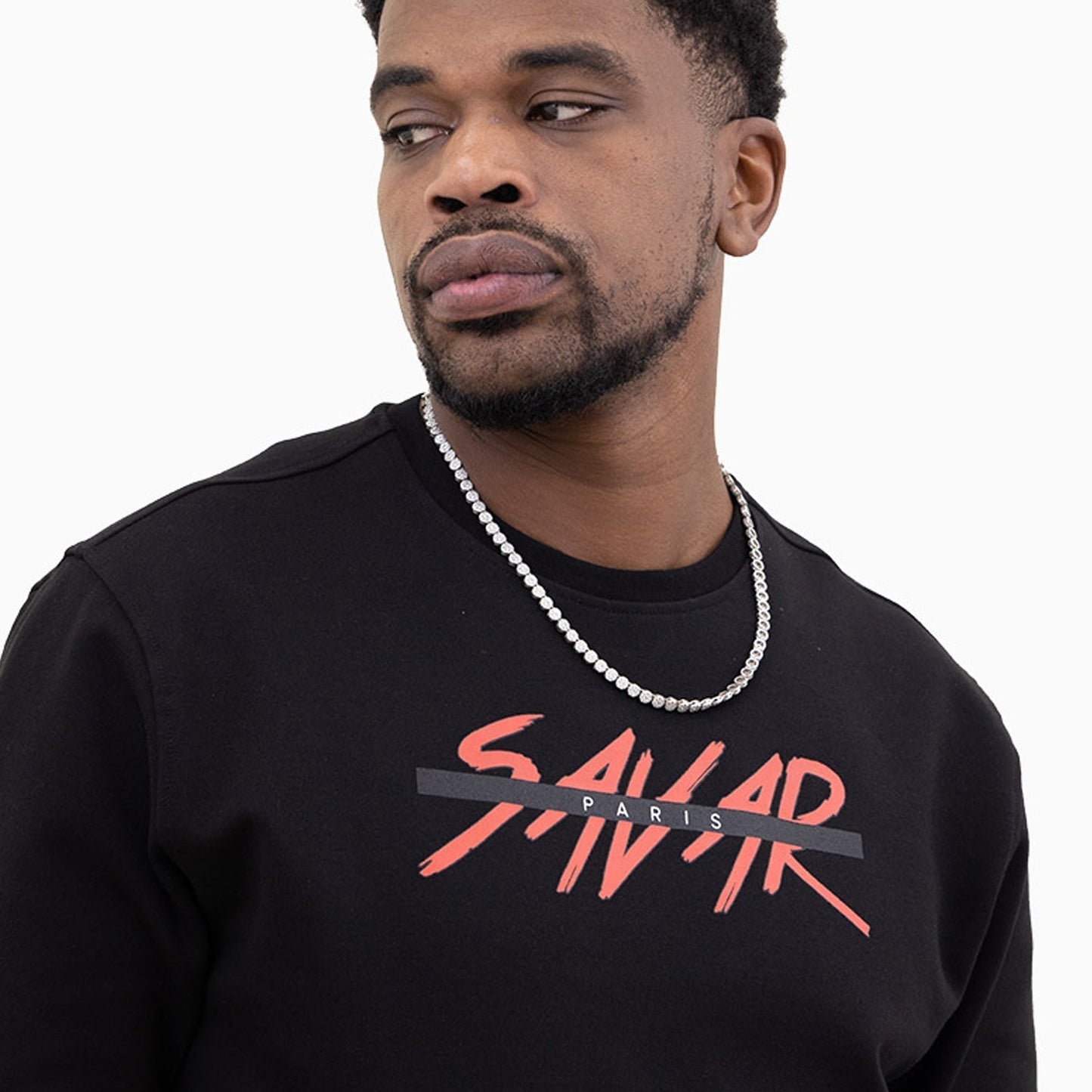 Men's Savar Paris Crew Neck Sweatshirt